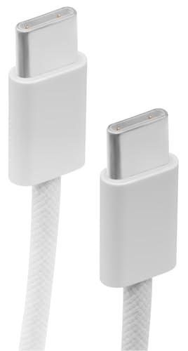 Image of AINE USB C to USB C Cable 3.3FT, 60W PD Fast Charging Nylon Braided Type-C Charger Cord compatible with iPhone 15 16 Pro Plus Pro Max iPad Pro Air MacBook Pixel - Original charging Speed