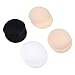 SOIMISS 4 Pairs Spugna Rilievi Del Reggiseno di Assorbire Il Sudore Inserto Del Reggiseno Pad Rotondo Reggiseno Rinforzatori Del Seno Sport Coppe Del Reggiseno Nero Bianco Della Pelle