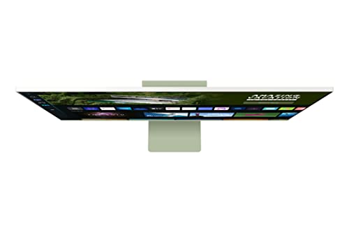 Image of Samsung 32-inch(80cm) M8 4K UHD Smart Monitor, Wireless Webcam, Type-C, Smart TV apps, TV Plus, Office 365, Dex, Apple Airplay, BT, IOT, Speakers, Remote (LS32BM80GUWXXL, Green)