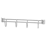 Alera ALESW59HB418SR Hook Bars For Wire Shelving, Four Hooks, 18
