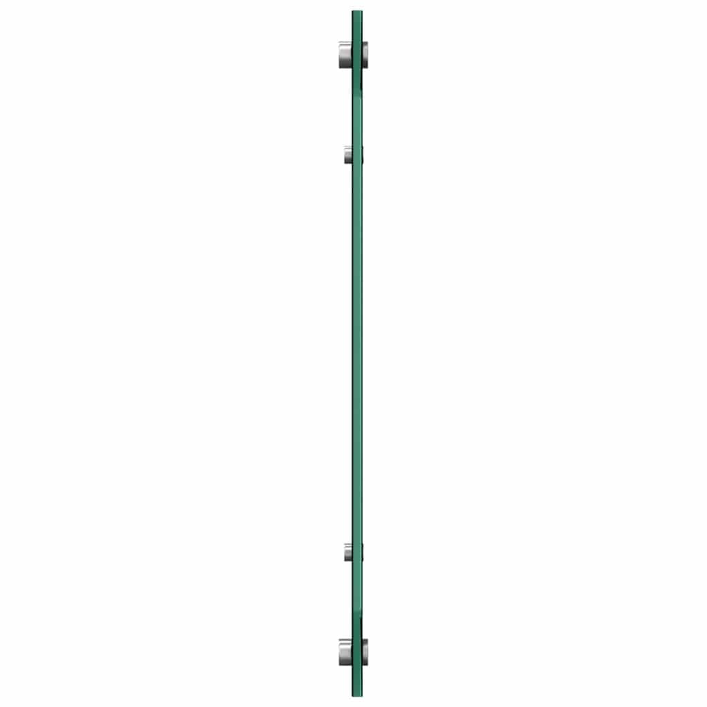 Solivagant Küchenrückwand 2 pcs Schwarz 100 x 50 cm Gehärtetes Glas, Küche Esszimmer,Küchenhelfer -utensilien, 22 kg-3415552