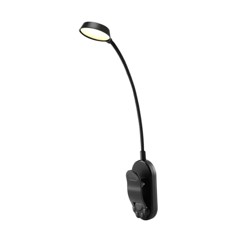 Lámpara De Lectura Con Clip - Lámpara De Lectura Plegable Recargable De 3 Modos, Lámpara Marcapáginas Portátil | Dispositivo De Iluminación Multifuncional Para Uso En Escritorio, Lectura En Came