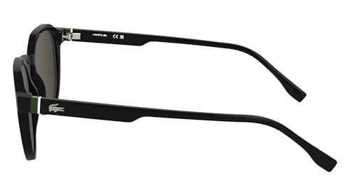 Lacoste Men's Sunglasses L6052S - Black with Solid Brown Lens3