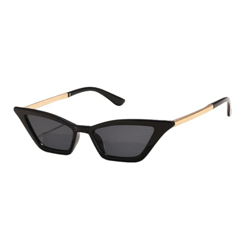 Lunettes de soleil œil de chat en alliage de luxe pour femme