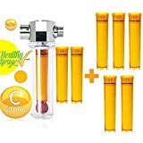 UBS VFS-f+vcf-05 Luxury Vita-Fresh Shower Filter with 7 Vitamin C Cartridge