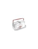 Caja de herramientas metálica con 5 compartimentos y composición de herramientas de espuma Facom BT.11A19IM