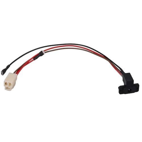 3 Pin-Charging Port Kids Ride On Car Accessory Power Charging Interface Cable Harness (1 Pack)