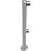 Tensabarrier Adapta-Rail End Post Polished Chrome