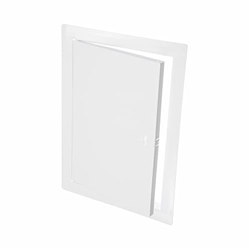 Panneau d'accès mural en métal blanc 20x30 cm pour trappe de plomberie et électricité