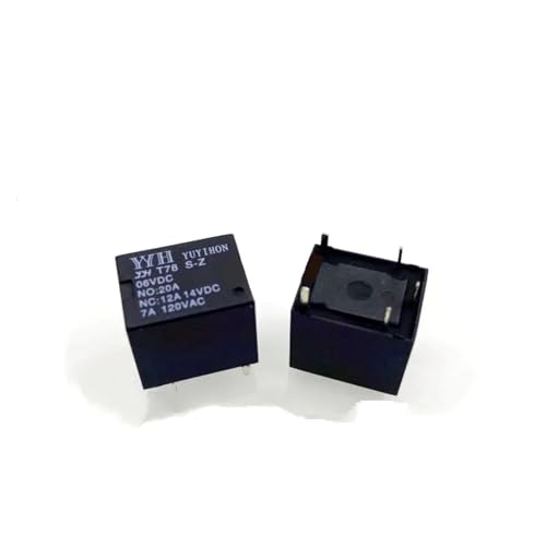 Relais YYH T78 SZ commutation stable 6V CC en lot de 10