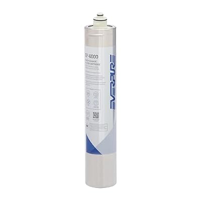 Pentair Everpure EF-6000 Quick-Change Filter Cartridge, EV985550, for Use in Everpure EF-6000 Full Flow Drinking Water System, 6,000 Gallon Capacity, 0.5 Micron