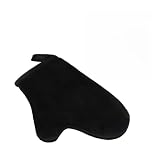 Dioche Guante Bronceador Bronceado Soft Tanning Glove, una Cómoda Herramienta de Aplicación de de Protección solar. El Diseño Negro de Doble Cara Garantiza una Aplicación uniforme. Adecuado para