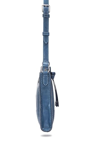 Image of Frye Women's Melissa Zip Crossbody Bag, Stylish Handbag with Adjustable Strap & Pockets