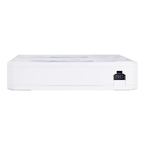 Image of Cooler Master SickleFlow Edge 240 White Single-Frame aRGB PC Case|Liquid Cooler Fan, 240mm, Convenient Single Modular Cable, PWM 2,050 RPM, Air Balance Blades, Loop Dynamic Bearing, aRGB Lighting