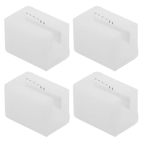 HEMOTON 4 Piezas Protector Esquinas Transparentes Silicona Anticolisión para Bebés Esquineros Adhesivos para Muebles y Mesas Seguridad Infantil Fácil Instalación y Limpieza