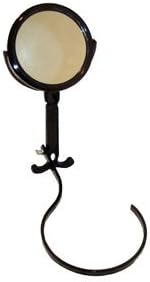 Mirror, Regular And 3x Viewing, Black Color Frame