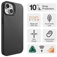 Miniatura 2 de Gear4 ZAGG Copenhagen - Funda para Apple iPhone 14, D30, protección contra caídas de hasta 13 pies, compatible con carga inalámbrica, parte