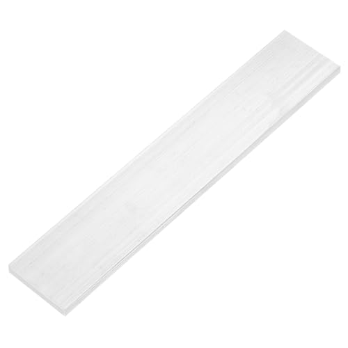 QUARKZMAN Barra Plana de Aluminio Cuadrada, Espesor de 5mm Ancho de 45mm Longitud de 305mm Placa Plana Cuadrada de Aluminio 6063, 5 x 45 x 305mm Aterial Sólido en Stock de Molino
