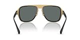 Versace Okulary przeciwsłoneczne VE2199-100281-57 okulary przeciwsłoneczne 57, wielokolorowe, wielokolorowa, 57