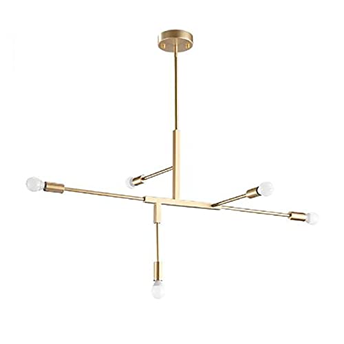 Chandelier nordique minimaliste E27 pour l'éclairage d'un bar ou loft
