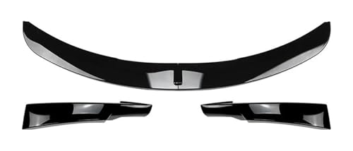Spoiler Pare-Chocs Avant BMW E90 E91 Noir Brillant : Look Sport LCI