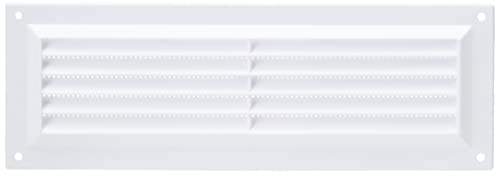 Bulk Hardware BH01157 Grille de ventilation à persiennes/moustiquaire, 229 x 76 mm