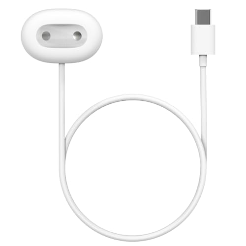 Kissmart Charger for Pixel Watch 4 - Replacement Charging Dock Cable for Google Pixel Watch 4 Smartwatch 41mm and 45mm (White)