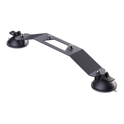 JIAXUE Metal Suction Cup Mount Stand for Small Satellite Dish Holder Ensuring Secure Attachment During Long Journey