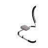 CAP Barbell Ab Trainer Silver/Black, Standard (HHC-CB4)