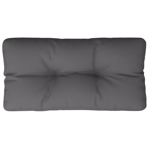 Coussin pour palette 80x40x12 cm en polyester imperméable pour assise de jardin