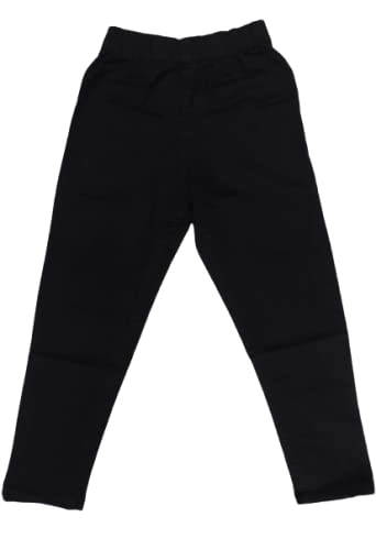Fashion Hub. Girls Black Denim Jeggings for