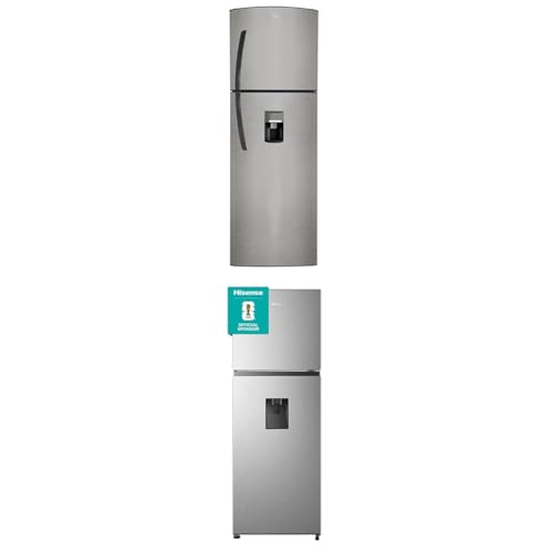 La mejor comparación de Refri Mabe 11 Pies , tabla con los diez mejores. 39 Mabe Refrigerador 300L Inox + Hisense RT11N6WCX 11ft³ Dispensador