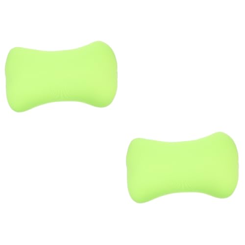 Garneck 2pcs Portable Neck Pillow Comfortable Camping Pillow for Travel Ergonomic Design Wear-Resistant Versatile Use Office and Outdoors