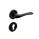 luxman l31 prix Hecho de material duradero Luxma VADI Zamac Mate Negro Rosas Cilindro Puerta Manipulación