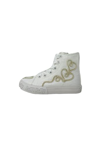 Materiale esterno: sintetico Lelli Kelly Egle Sneaker Mid Bianco con Ricamo Modello LKED4171 BI01 (27)