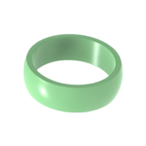 Anillos deportivos unisex de silicona coloridos cómodos miniatura 1