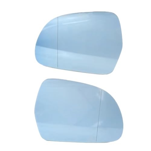 Miroir de rétroviseur pour Audi A3 S3 8P A4 S4 B8 A5 en verre dégivrant bleu gauche et droite