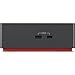 ZoomSpeed Lenovo Thunderbolt 4 Dock (40B00135US) + HDMI & DisplayPort Cables + Ethernet Kit