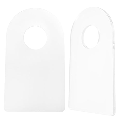 Soporte acrílico para botellas 2 piezas transparente miniatura 1