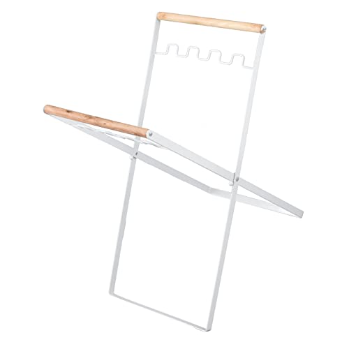 Müllsackständer, moderner Stil, weit verbreiteter Müllsackhalter für Terrasse, Hof, Garten Weiß - Image 5