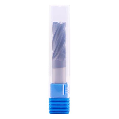 Image of High Performance Solid Carbide Corner Radius End Mill - AlCrN Coated, Variable Helix- .060 inch Corner Radius, 5 Flute, 1 /2 inch Cutting Diameter, 1 /2 inch Shank Diameter, 1-1 /4 inch Length of Cut, 3 inch Overall Length