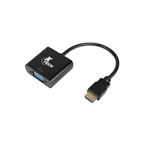 Xtech XTC-363 HDMI Male to VGA Female Video Adapter