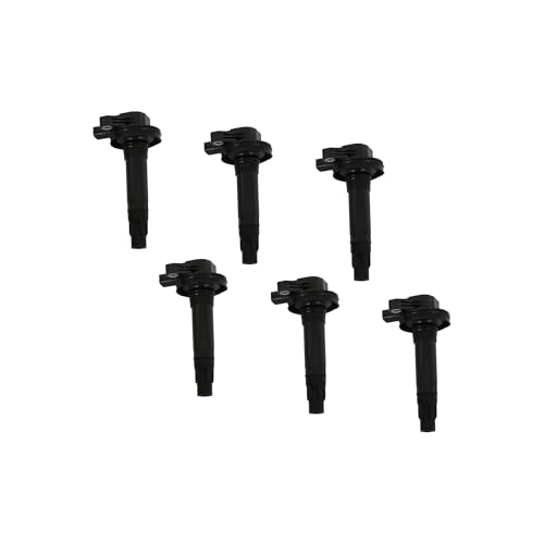ACCEL 140061K-6 SuperCoil Ignition Coil series - Black, 6-pack