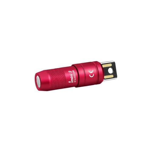 OLIGHT IMINI 2 Rechargeable EDC Keychain Mini Flashlight Passionate Red