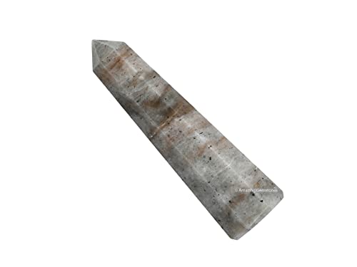 Image of Amazing Gemstone Chrysoberyl Cats Eye Crystal Towers - Natural Healing Crystal Point Obelisk for Reiki Healing and Crystal Grid (2 inch to 3 inch INCH)