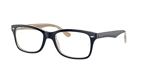 Image of Ray-Ban unisex-adult Rx5228 Square Prescription Eyeglass Frames