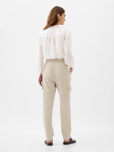 GAP Women's Easy Pant Linen Cargo2