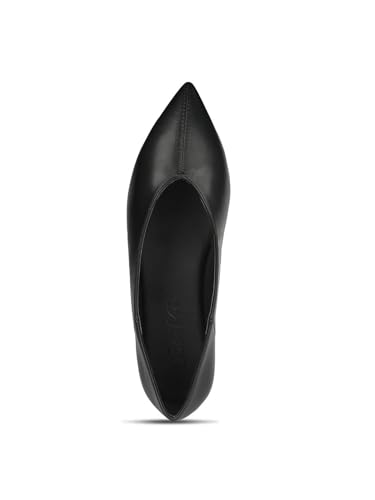 Image of Bata Women Pointed Toe Flat Ballerina