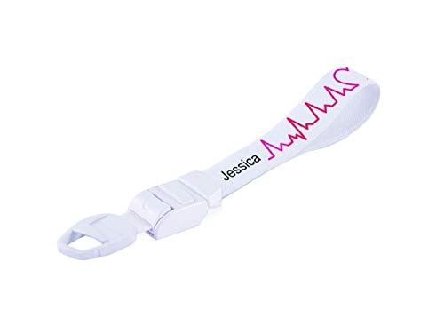 Hospitrix Stauschlauch/Venenstauer für Krankenschwester mit Namen Bedrucken (Herzschlag) Cover