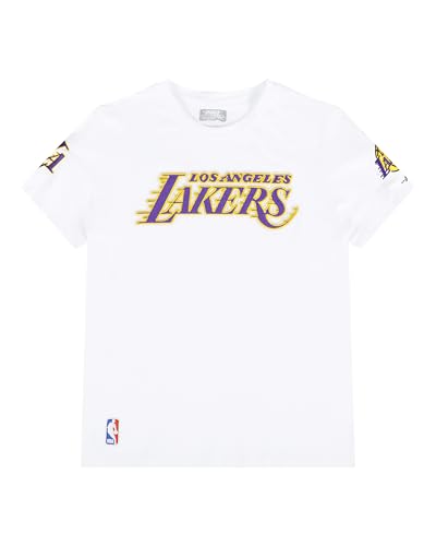 Camiseta NBA de niños con mangas de chenilla premium y acabados elegantes en talla M